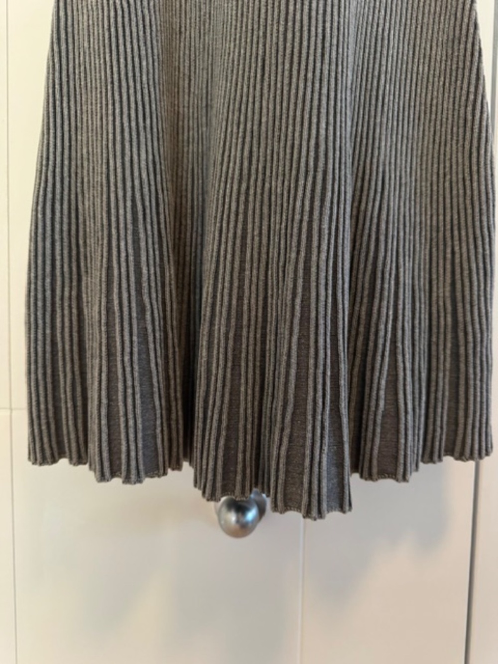 TWIK SIMONS - Jersey Mini Dress - Color Charcoal - Size XL - Picture 9 of 14